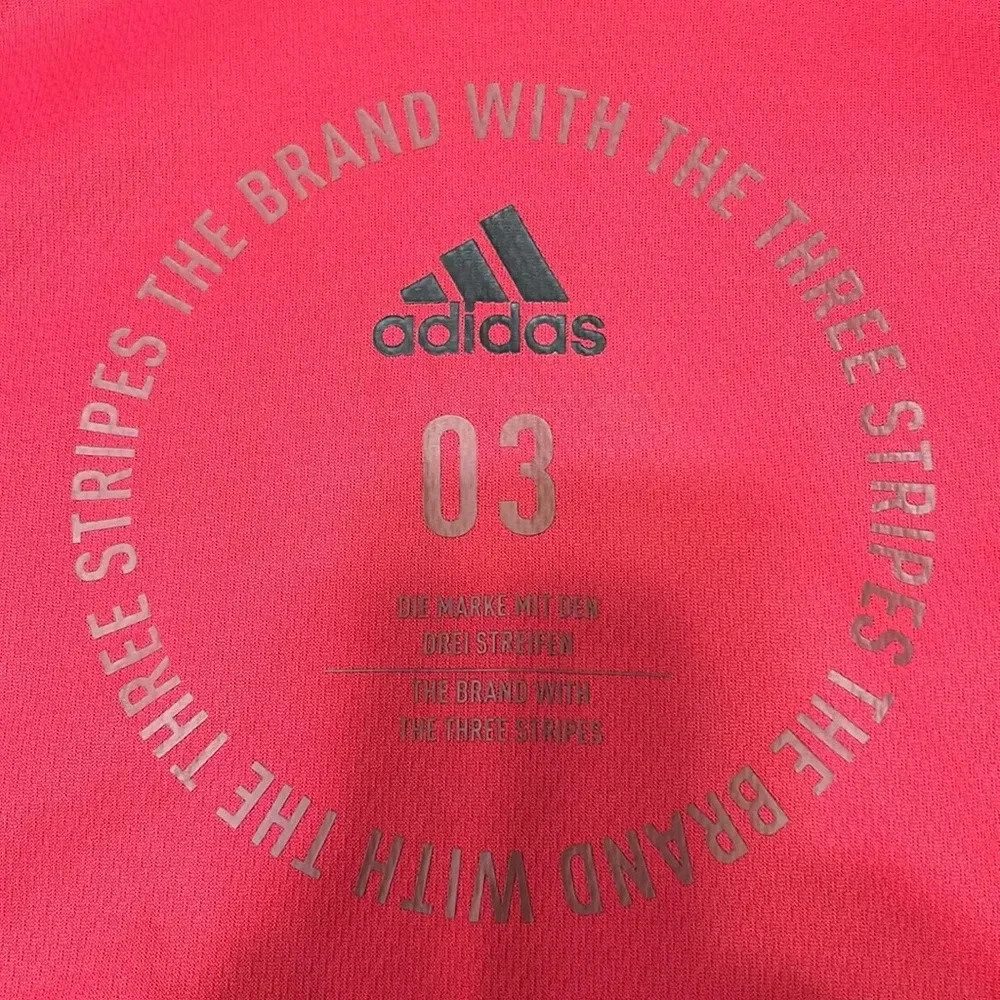 ADIDAS Climawarm Hoodie Red Size  Large.